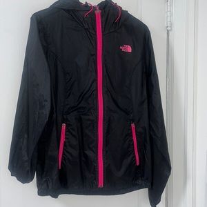 North face black Windbreaker
